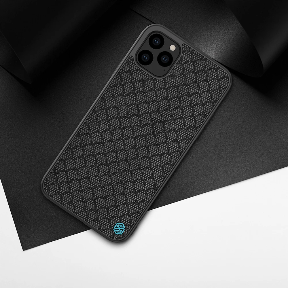 Nillkin для iphone 11 чехол из синтетического волокна Карбон задняя крышка тонкий для iphone 11/Pro max чехол 5,8/6,1/6,5