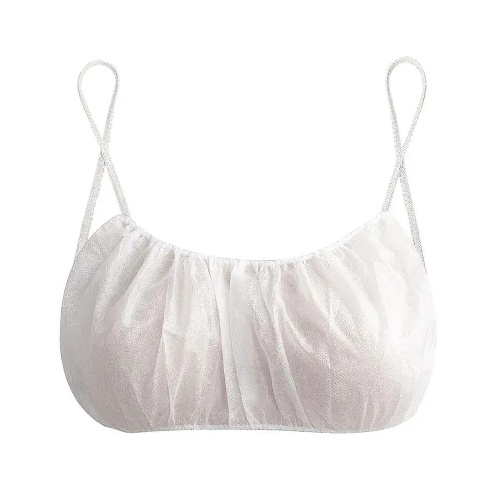 

5pcs Disposable Bra Underwear Beauty Salon Home Comfort Underwear Travel Disposable Tube Top Non-woven Bra Wholesale
