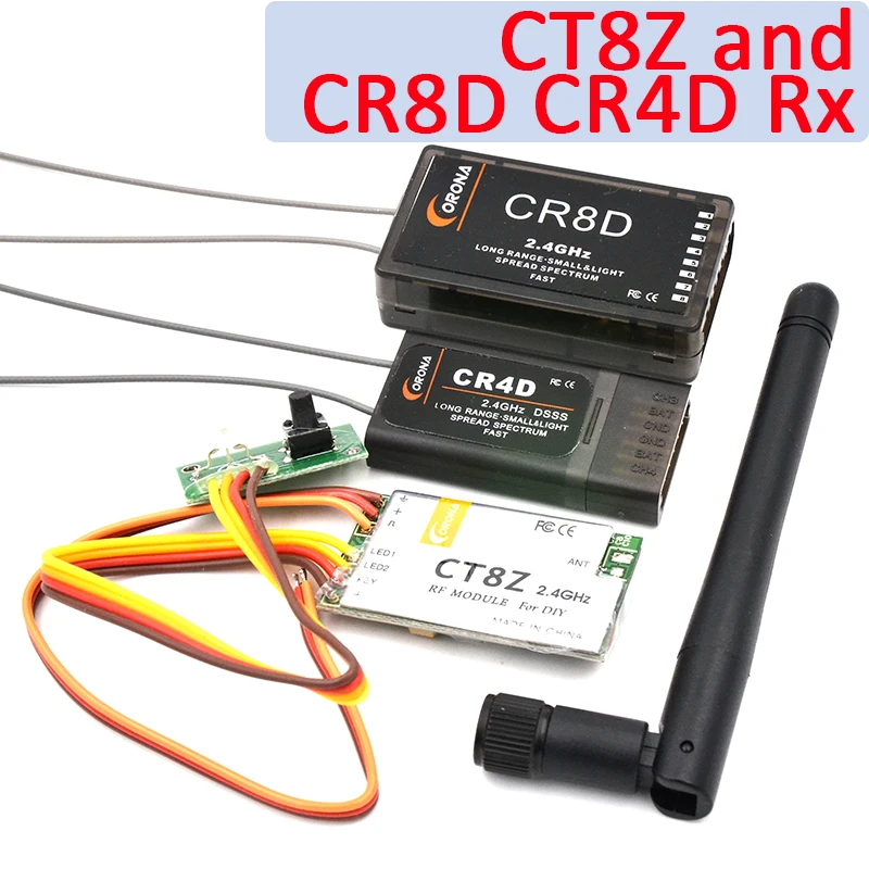 CT8Z and CR8D CR4D Корона 2,4 ГГц DIY модуль CT8Z(DSSS - Цвет: CT8Z and CR8D CR4D