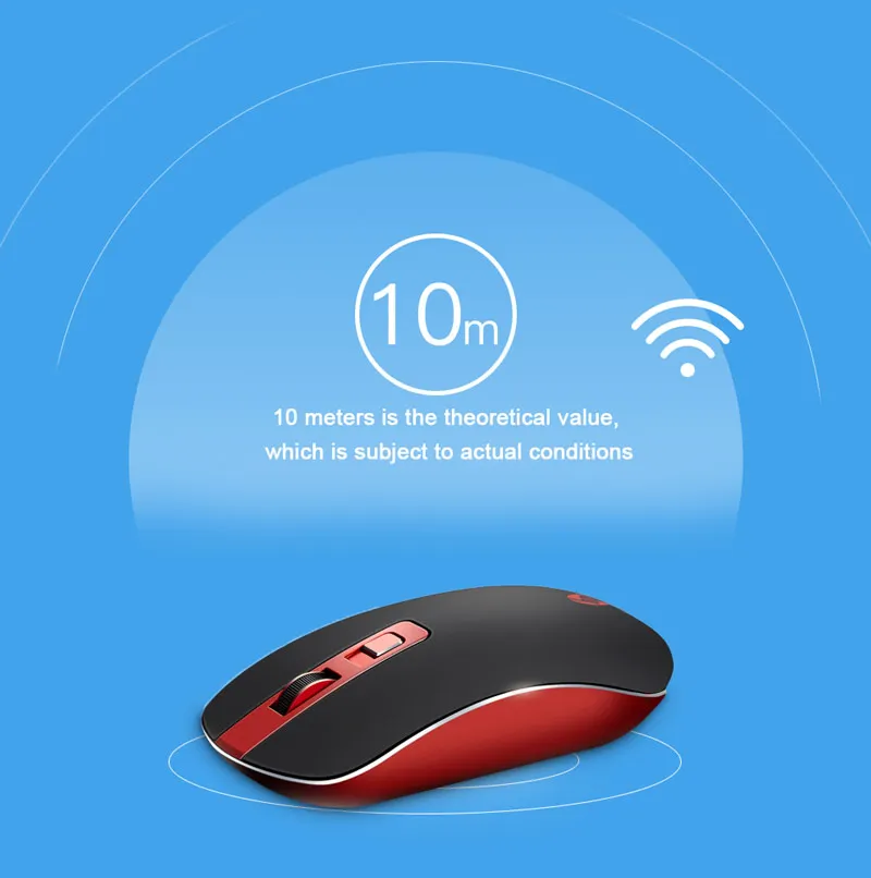 hp S4000 оптический USB 1600 dpi 2,4 ГГц Беспроводная мышь Mute mouse NANO приемник для настольного компьютера Laptp дропшиппинг