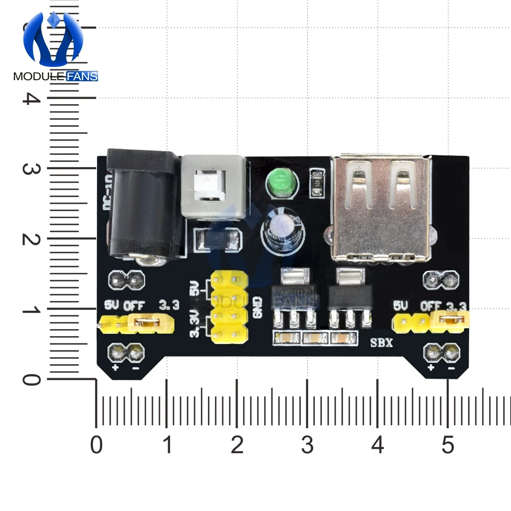 MB102 мощность MB102 макетная плата модуль питания 3,3 V 5V Для Arduino Solderless совместимая хлебная плата 700mA