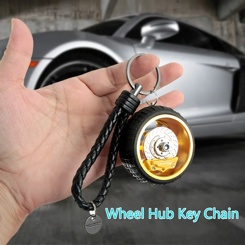 Аксессуары для мотоцикла и автомобиля ступица колеса брелок цинковый сплав