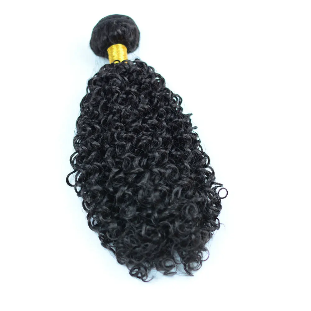 

Adorable Soft Synthetic Hair Bundles High Temperature Fiber,Natural Black Jerry Curl Hair Weaves,Afro Kinky Curl One Bundle 100g