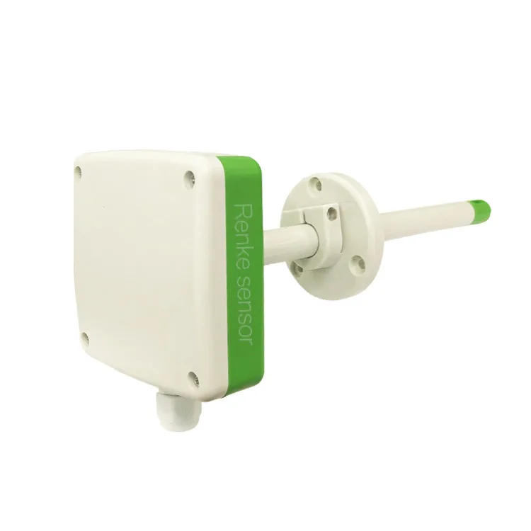 

high temperature resistance Pipe wind speed sensor transmitter Air volume anemometer with RS485 Signal air duct