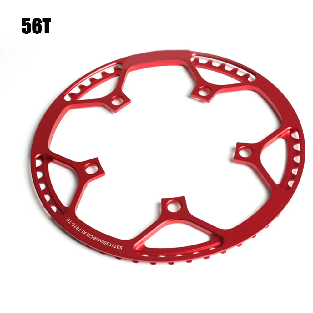 Складная велосипедная узкая широкая звезда 130 BCD круглая форма одинарная цепь