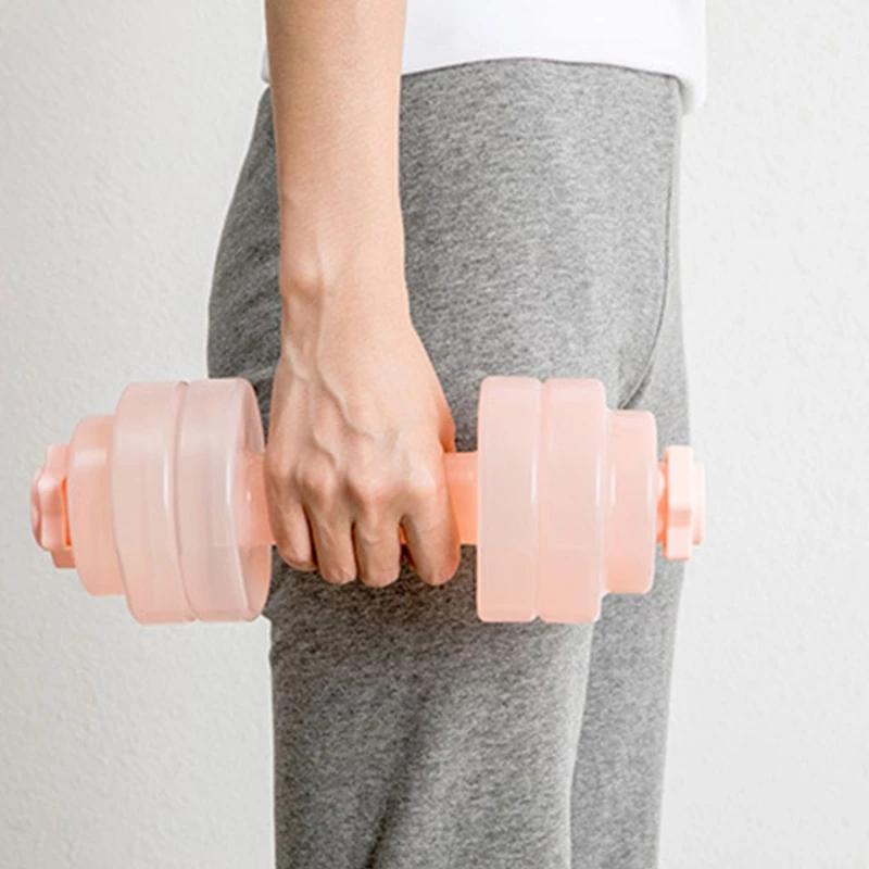 Большая емкость форма гантели чашка для воды запаянный герметичный Спортивная