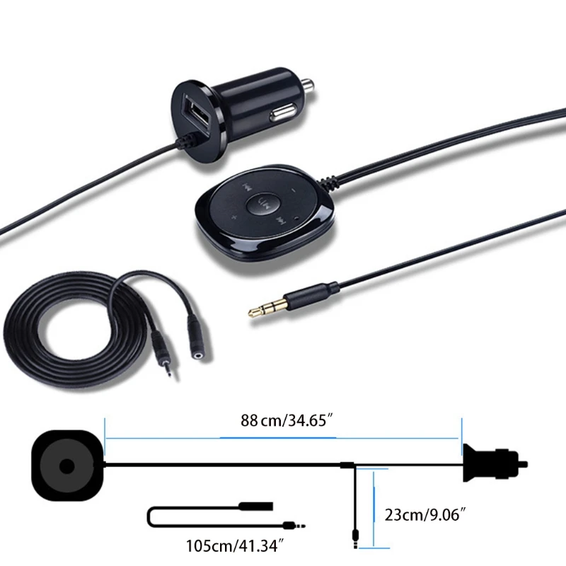 40GD многофункциональный автомобильный mp3-адаптер с функцией Bluetooth-совместимого