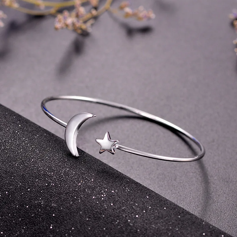 Романтические медные браслеты манжеты в стиле хип хоп с открытым сердцем из