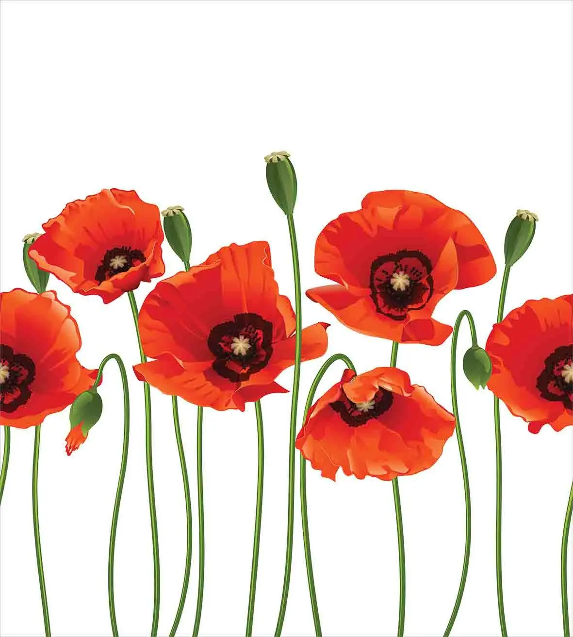 Комплект пододеяльников с цветочным рисунком весенний сезон букет из пукалов