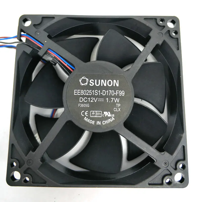 HZDO EP6127A EE80251S1-D170-F99 12V 1,7 W проектор Вентилятор охлаждения