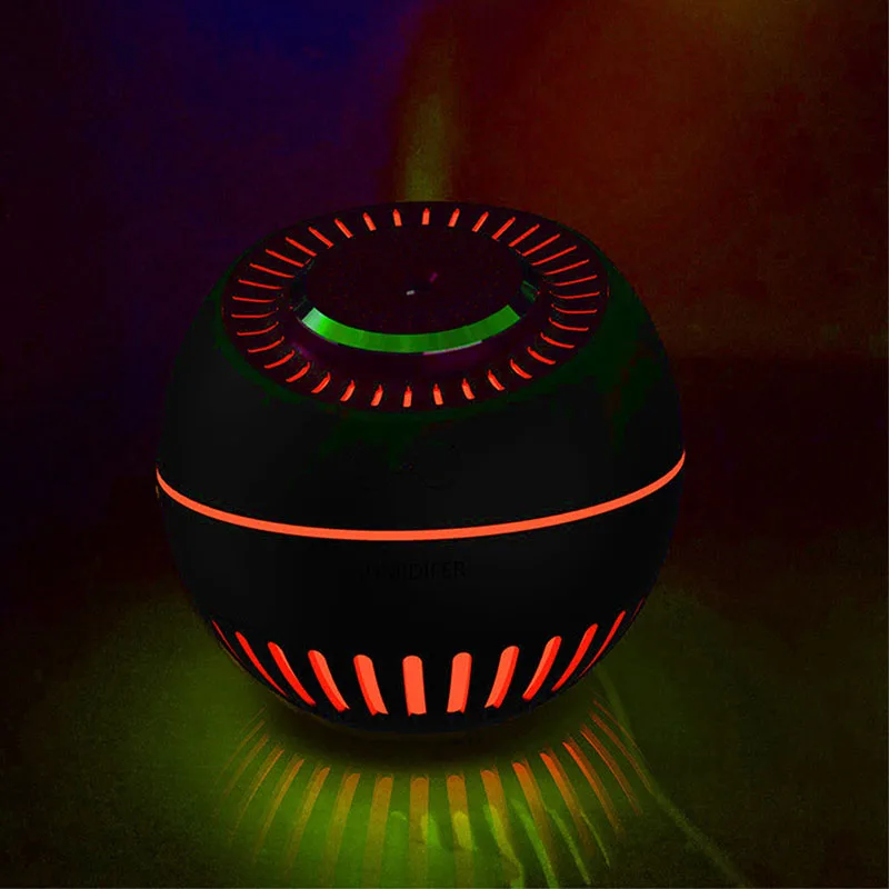 Модный USB увлажнитель с красочным ночным светильник мини диффузор эфирного масла