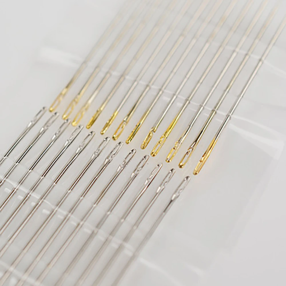 12-контактная многоразмерные х боковое отверстие швейные иглы Нержавеющая сталь
