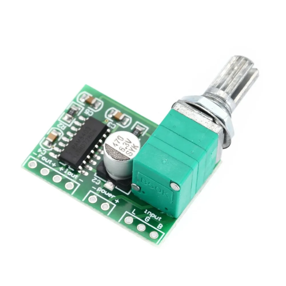 Новый мини PAM8403 DC 5 В 2 канала USB источник питания Hifi цифровой аудио усилитель плата