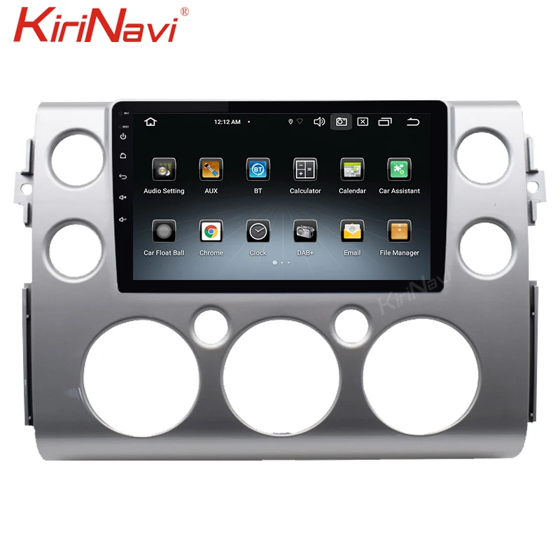 KiriNavi 9 &quot1Din Android 10 0 автоматический головное устройство для Toyota FJ Cruiser Авто GPS