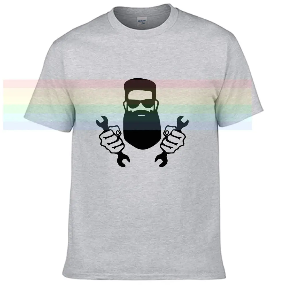 

Gas-Monkey-Garage T Shirt uncle beard shirt For Men Limitied Edition unisex Brand T-shirt Cotton Amazing Short Sleeve Tops N035