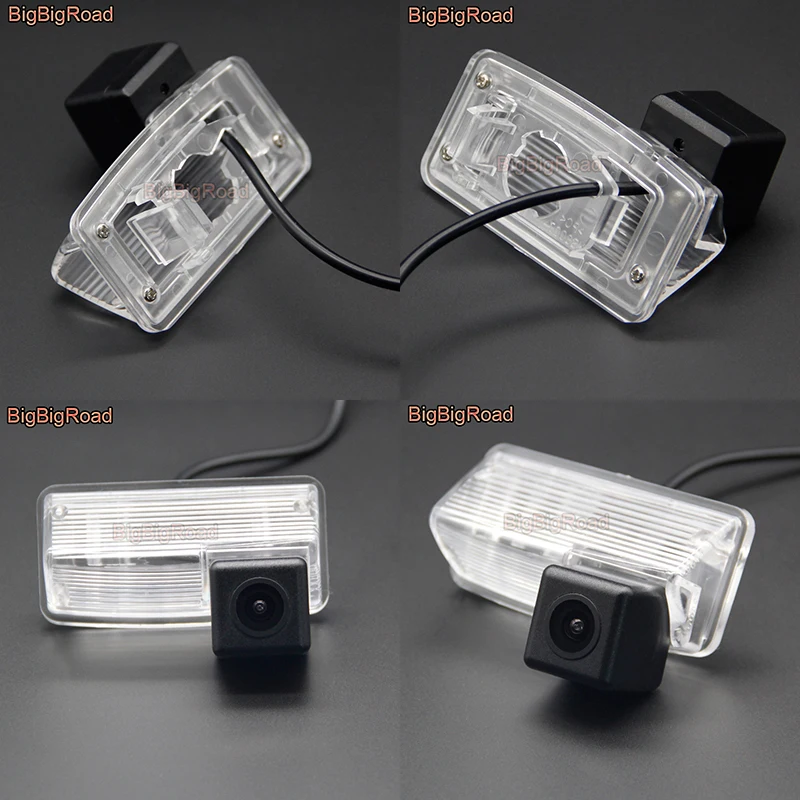 BigBigRoad автомобильная HD камера заднего вида Автоматический монитор широкий угол