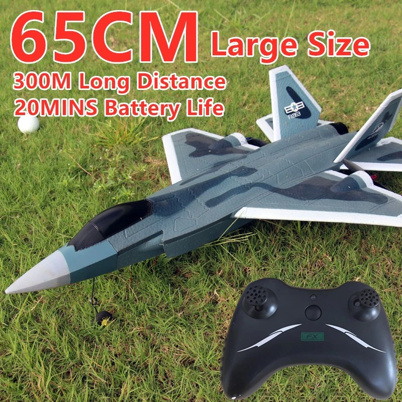 Большой самолет с фиксированным крылом истребитель дистанционным управлением 65