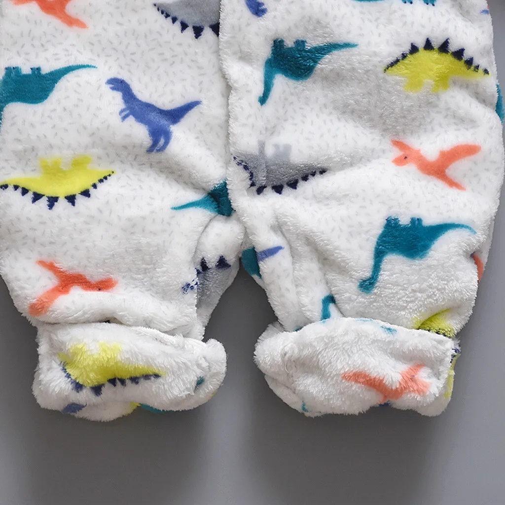 Комбинезон для девочки теплые куртки мальчиков из флиса с изображением