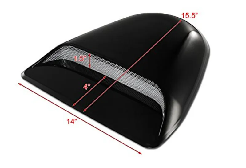 Черный окрашенный Универсальный колпачок для вентиляционного отверстия из АБС