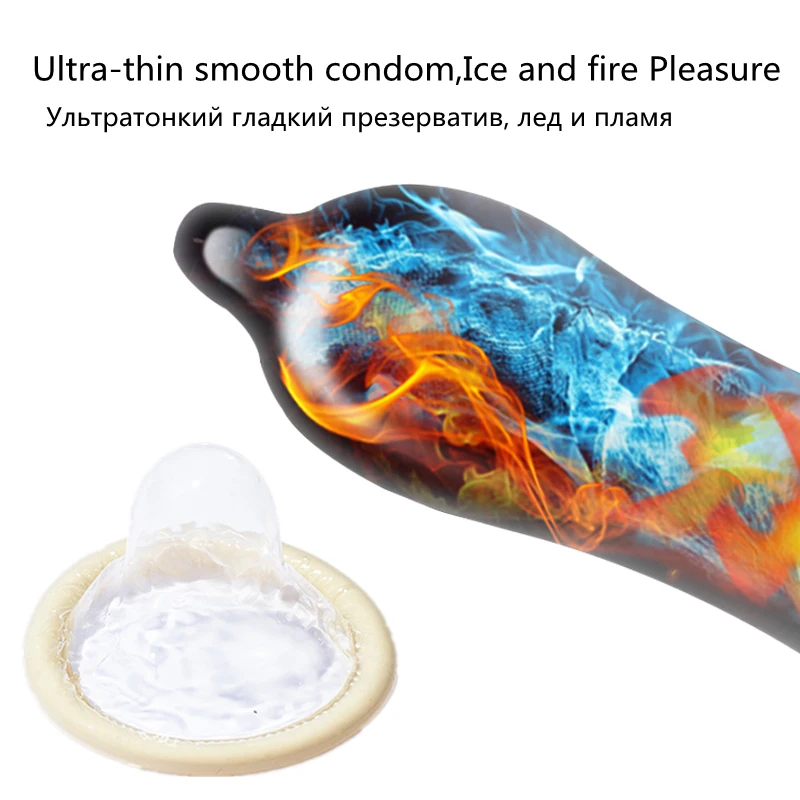 MIO презервативы ультра тонкий ледяной огненный из натурального латекса