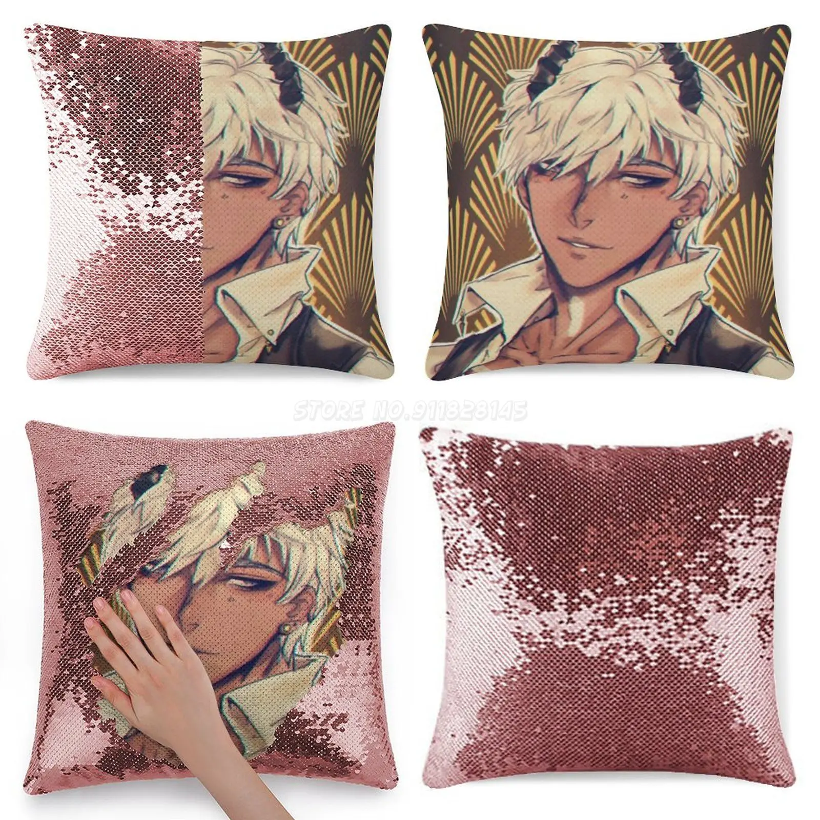 Наволочка с пайетками Mammoney домашний декор для кафе наволочка изменением цвета