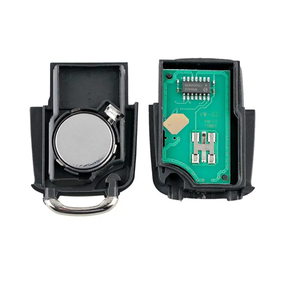 2 кнопки дистанционного ключа для SKODA 1J0 959 753 CT 433mhz Fabia Superb Octavia 2001 2009 оригинальный