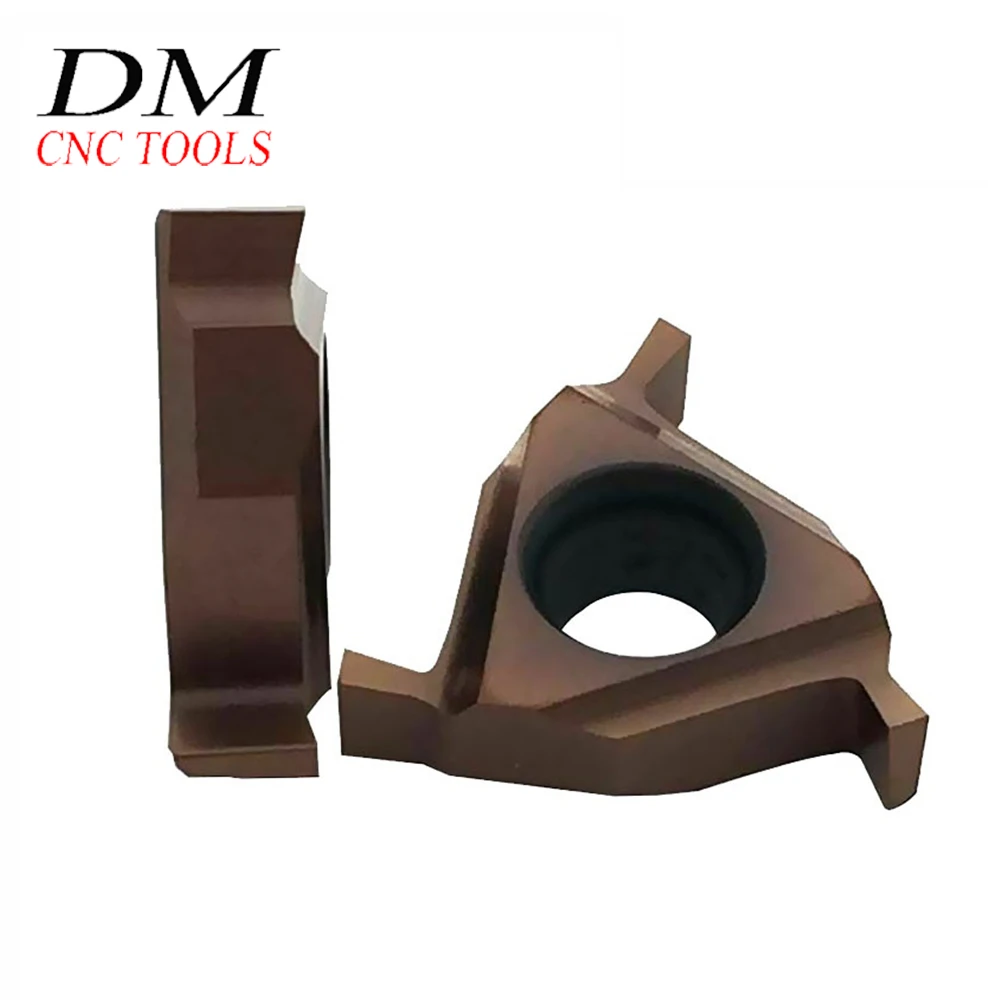 

10pcs TER16-1.0 TER16-1.1 TER16-1.2 BP1025 Carbide insert Paper-mounted Shallow groove cut-off insert