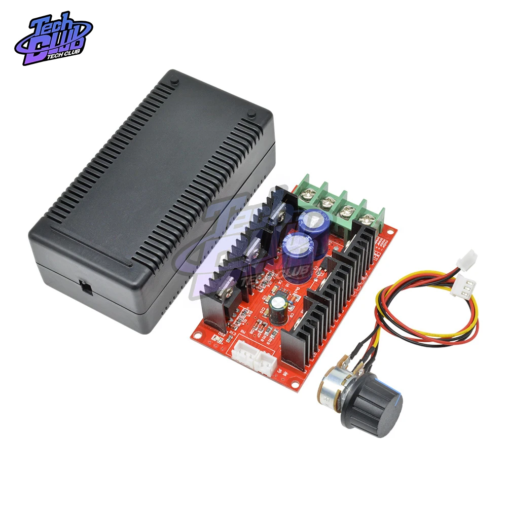 Регулируемый регулятор скорости вентилятора автомобиля 2000 Вт 40 А|Контроллер