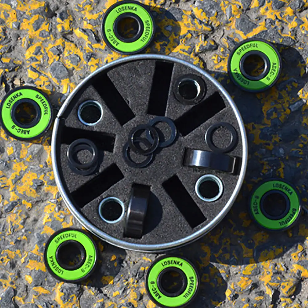 Усовершенствованная доска для скейтборда скоростной подшипник из хромированной