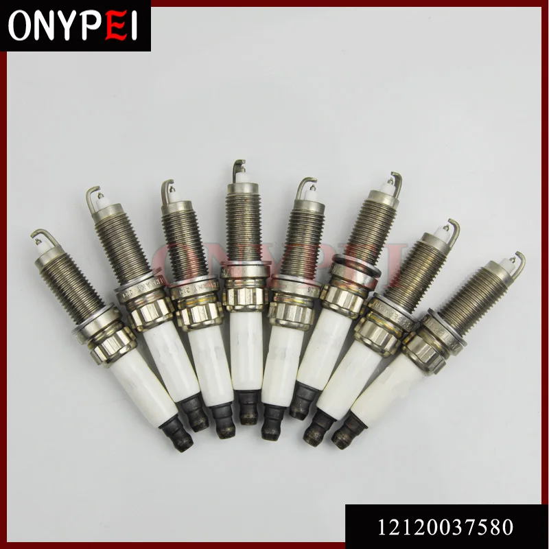 

8pcs/lot Platinum Spark Plug 12120037580 ZR5TPP33 For BMW 550i 650i 750Li 750i 760Li