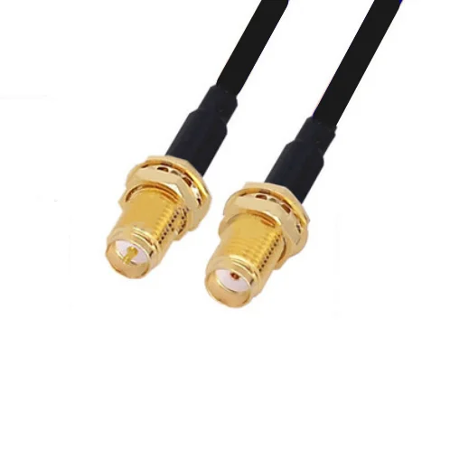 

LMR240 50-4 RF coaxial cable RP-SMA Female to SMA Female Connector LMR-240 Low Loss Coax Pigtail Jumpe Cable