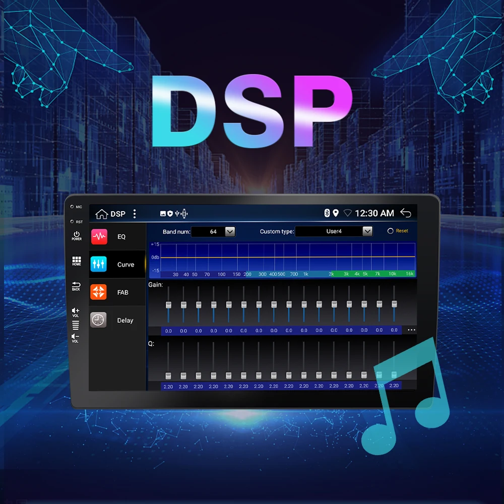 Автомагнитола Eunavi 2Din Android 10 мультимедийный видеоплеер автомобильная