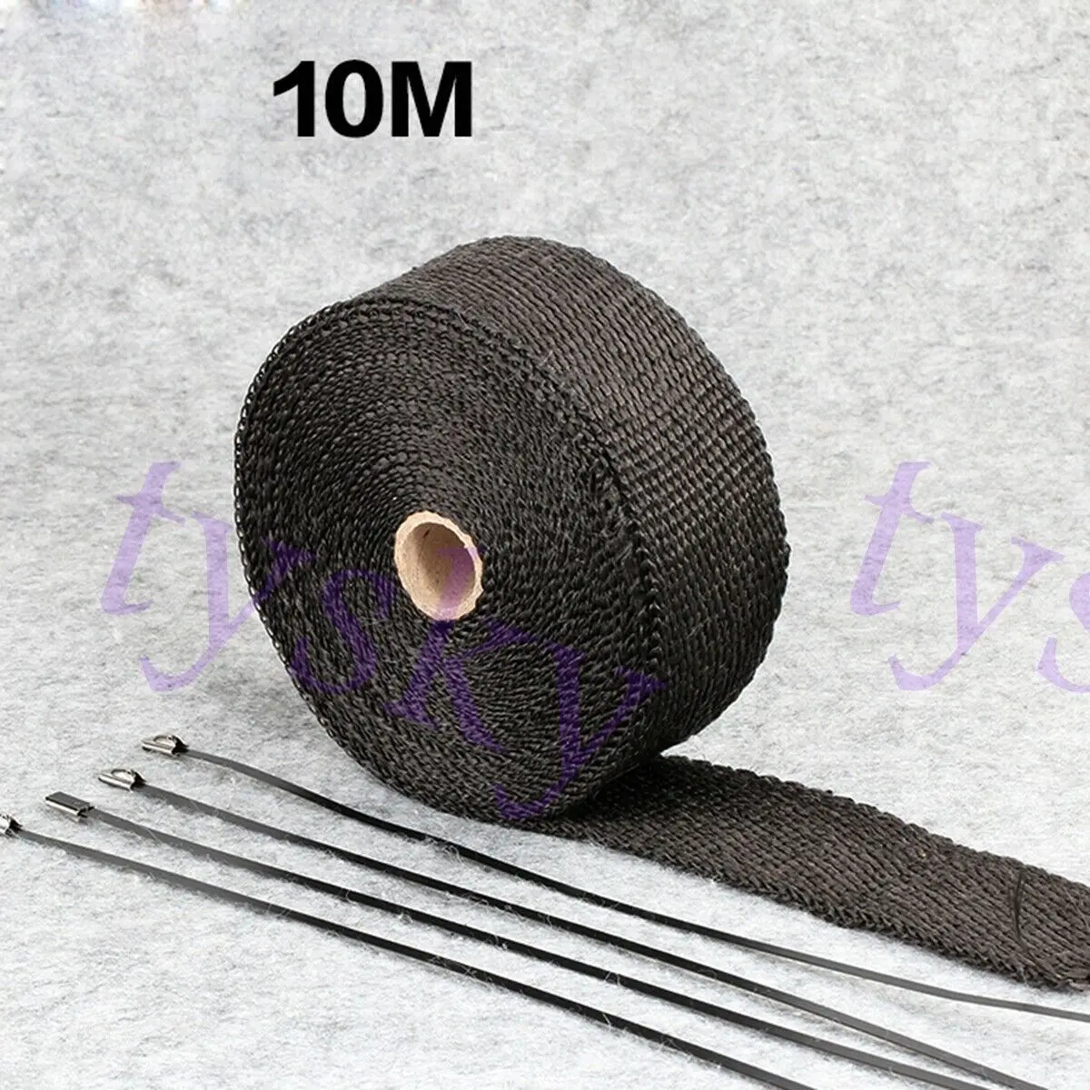 10 м асбестовое волокно универсальная огнеупорная ткань для мотоцикла рулон