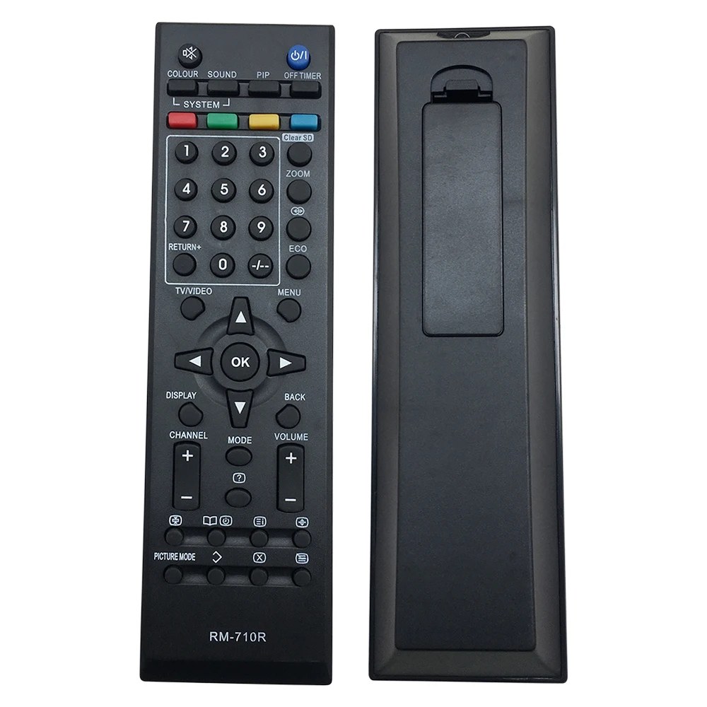 RM-710R пульт дистанционного управления подходит для JVC ЖК-дисплей ТВ RM-C2020 RM-C1280 RM-C1313