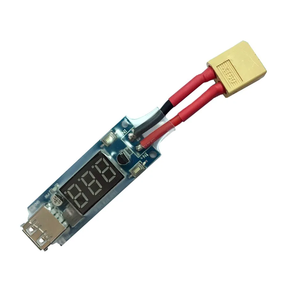 Полевой преобразователь Lipo Battery XT60 T Plug XT90 устройство для зарядки телефона USB 5 В 2 А