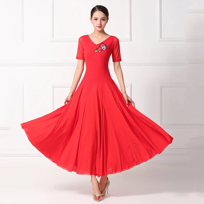 High Quality New Ballroom Dance Competition Dress Standard Dresses Modern Costume Women Waltz | Тематическая одежда и
