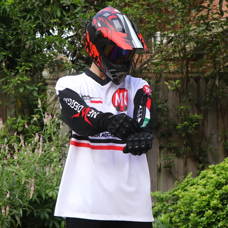

MTB Moto mountain bike cool sports shirt male breathable long sleeve