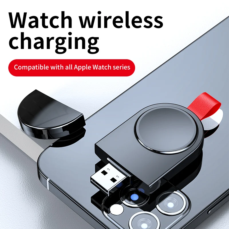 

New USB Portable Wireless Charger for Apple iWatch1 2 3 4 5 6 Dock Adapter Fast Charging Smart Watch Wireless Mangetic Base Dock