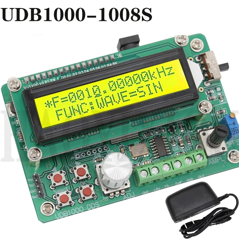 UDB1000 серия 1008S DDS генератор сигналов источника с частотой 60 МГц измерительный