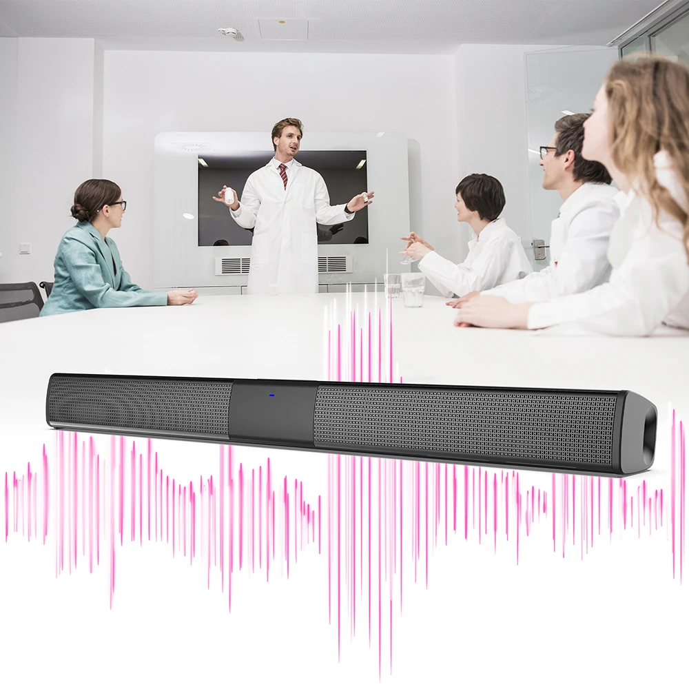 

1PC 20W Wireless Bluetooth Speaker Soundbar Stereo Surround Sound TV Home Theater Soundbar Subwoofer with Audio Coaxial Cable