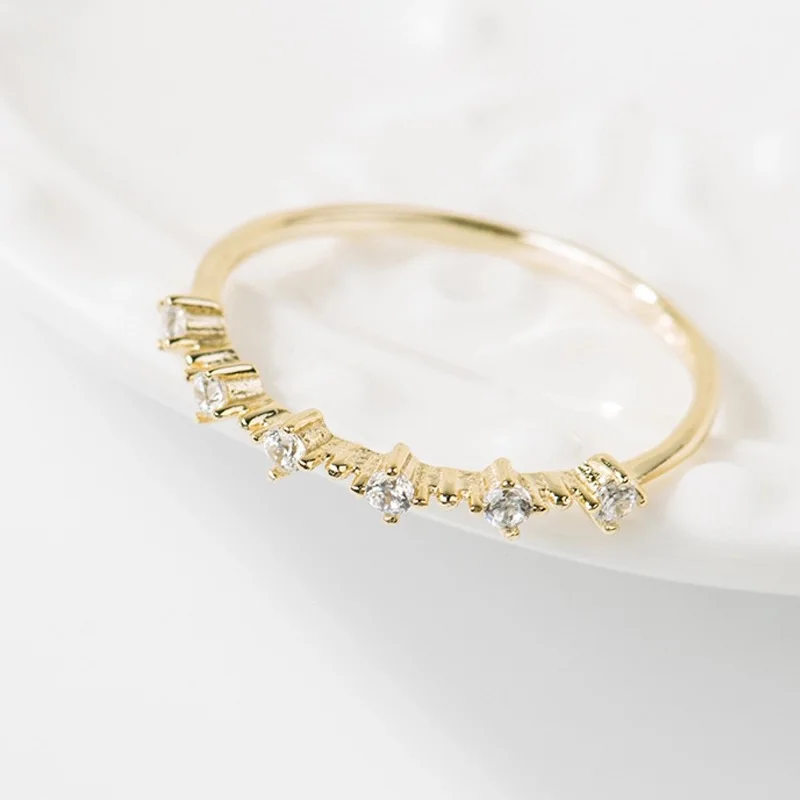 Модное женское циркониевое кольцо-004 | Украшения и аксессуары