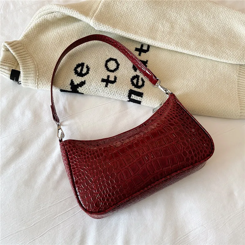 Крокодиловый узор сумки для женщин 2019 маленькая сумка тоут клатч из