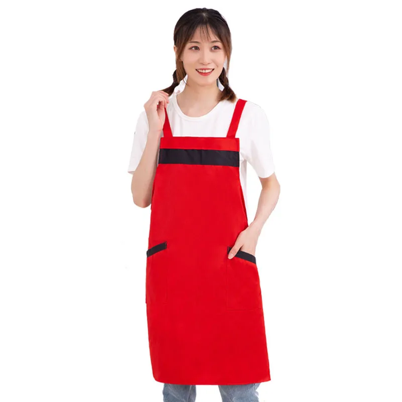 

2021 new high quality women's apron Kitchen Apron oil proof and antifouling