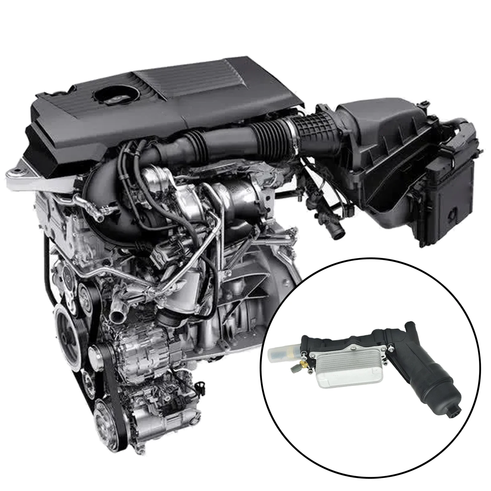 

Корпус адаптера фильтра масляного радиатора 68105583AF для Jeep Chrysler 3,6