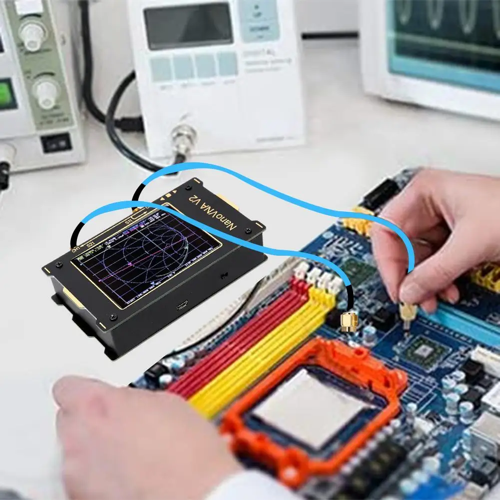 3G вектор сетевой анализатор HF VHF UHF антенны цифровой ЖК дисплей Дисплей
