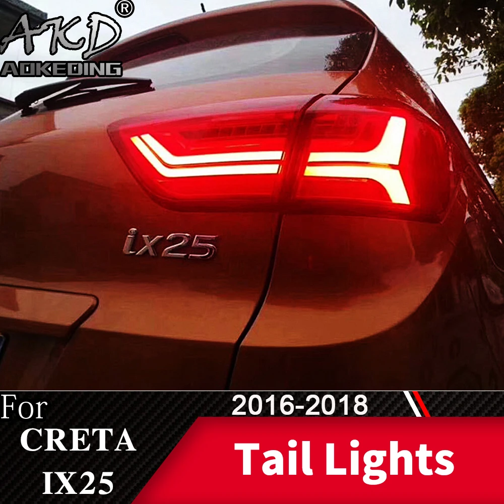 Задняя фара для автомобиля Hyundai IX25 светодиодсветодиодный задние фары Creta 2016 2018