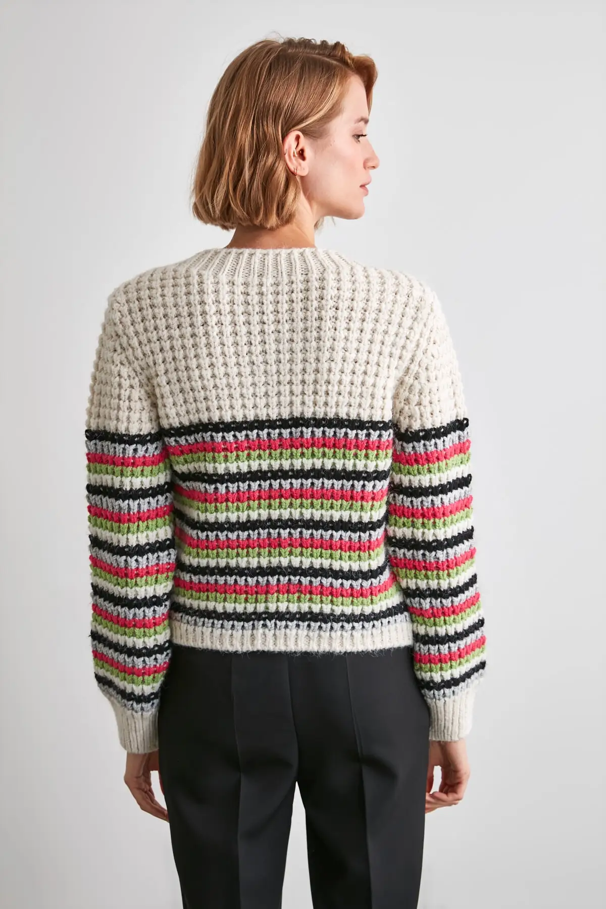 

Trendyol Striped Knitwear Sweater TWOAW21KZ2704