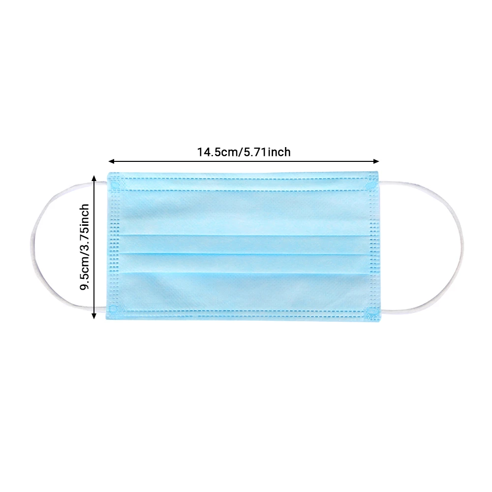 

Fast Shipping Disposable Child Mask Children Face Mask 50pcs/100pcs/200pcs 3-layer Disposable Non-woven Kids Protection Masks