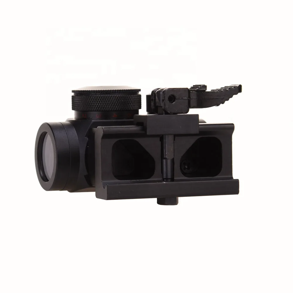 

1X24 Red Dot Sight 1X24 Tactical Riflescope Quick Release Mini Red Green Dot Sight Compact Airsoft Collimator