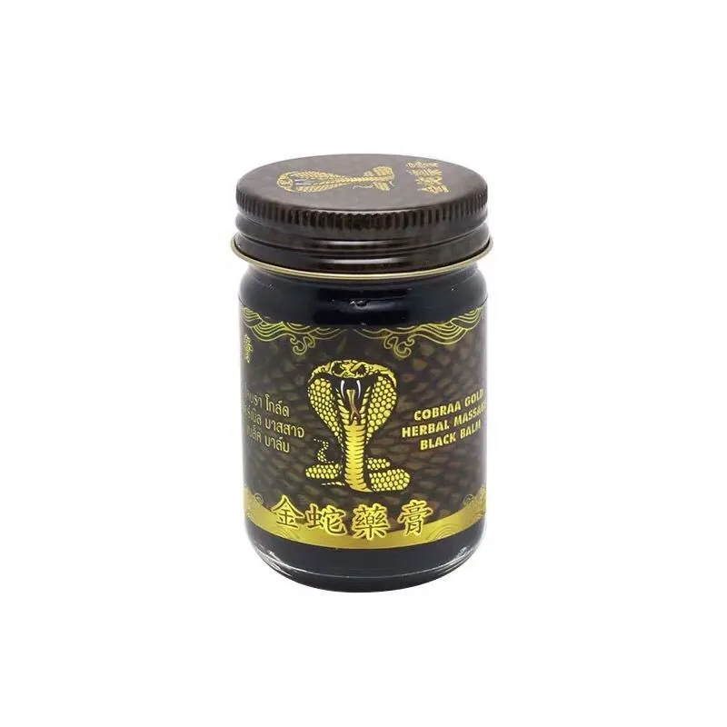 

Original Golden snake tiger balm ointment thailand joint pain relief muscle pain relax balm medical plaster oil patch knee pain